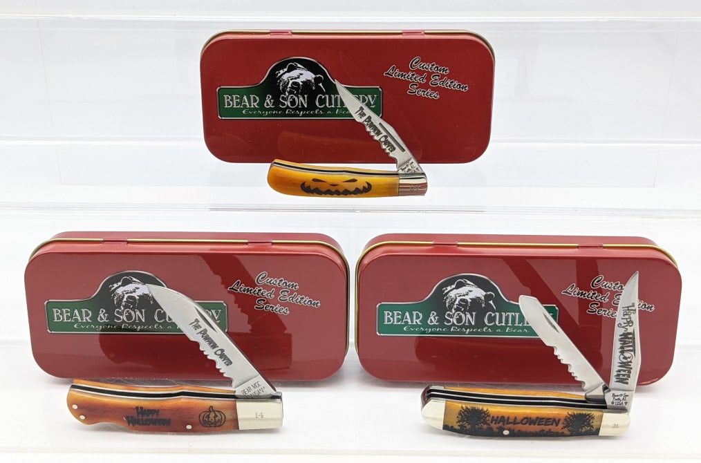 Bear & Son Halloween Trappers & Lockback (1 of 4)