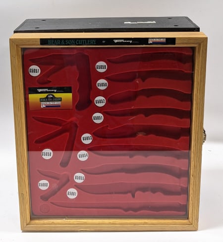 Bear & Son Cutlery Counter Top Knife Display Case (1 of 4)