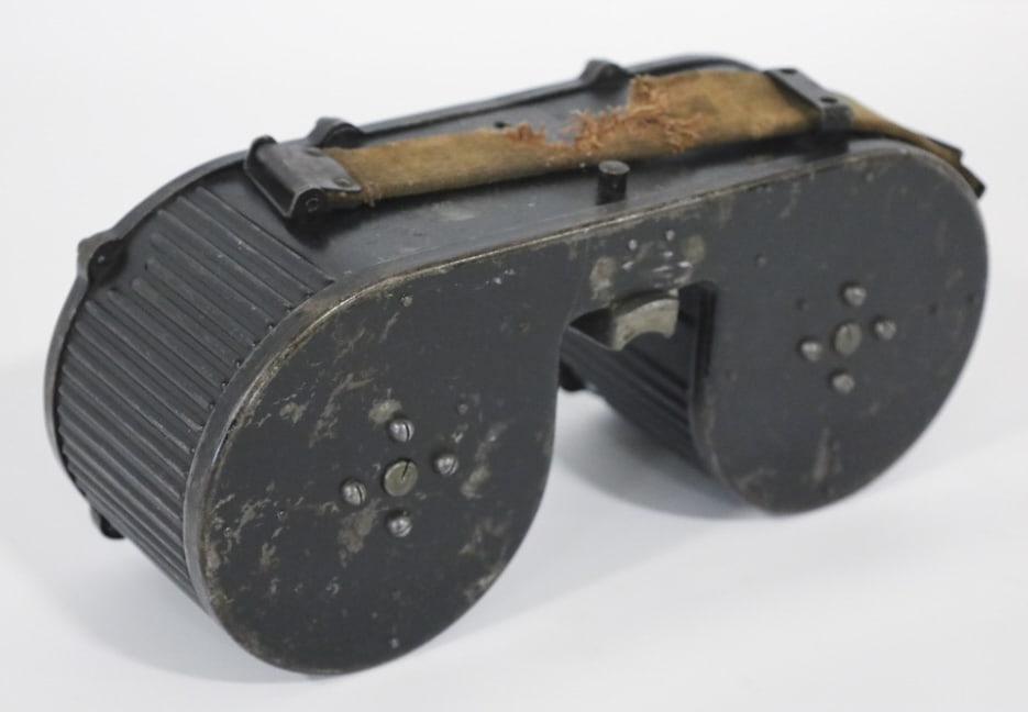WWII German MG 34 Trommel Magazine: 1941 WWII German MG 34 Trommel magazine. Marked Wc 41 D-T 15 Nr. 38173 K.