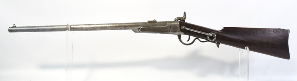 Civil War Richardson & Overman Gallager Carbine: Nice 1860's Civil War Richardson & Overman. Philadelphia, Pennsylvania single shot percussion Gallager carbine in .50 caliber. The carbine has a 22" barrel with a good bore and strong rifling. The con