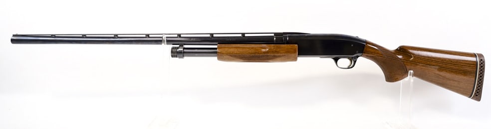 Japanese Browning BPS 12 Ga. Pump Action Shotgun: Japanese made Browning BPS pump action shotgun in 12 gauge. The shotgun has a 28" vented barrel and an excellent condition bore. The BPS in very nice condition with some use wear. Comes with three fac