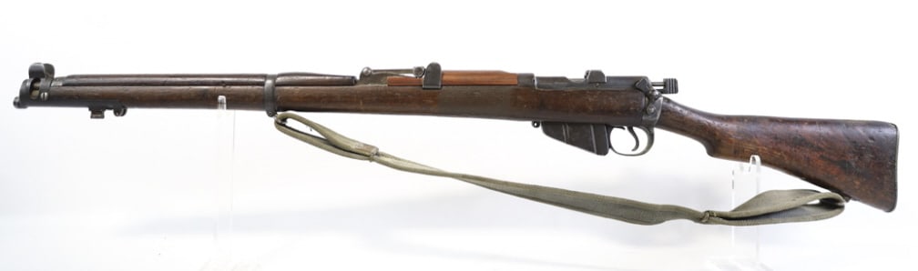 Lee- Enfield No.1 MK III .303 British Rifle: 1917 British Lee-Enfield No.1 MK III bolt action rifle in .303 British. The rifle has a 25" barrel and is in good condition with use and age wear. Bore and rifling are good. SN: 3764. FFL transfer req
