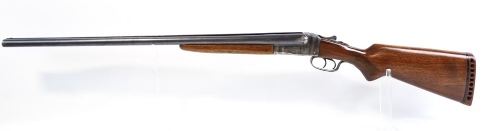 Stevens Springfield 5000 16 Ga Side X Side Shotgun: J. Stevens Springfield 5000 side by side shotgun in 16 gauge. The shotgun has 28" barrels and is in nice used condition. SN: C13851. FFL required for transfer. (684-9)