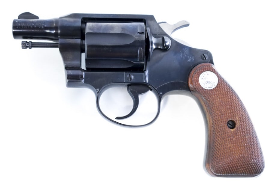 Colt Detective Special .32 Colt 6-Shot Revolver: Colt Detective Special six-shot revolver in .32 Colt (.32 Long). The blued revolver is in very nice used condition and has a 2" barrel. Manufactured in 1955. SN: 669361. Requires FFL transfer. (708-9)