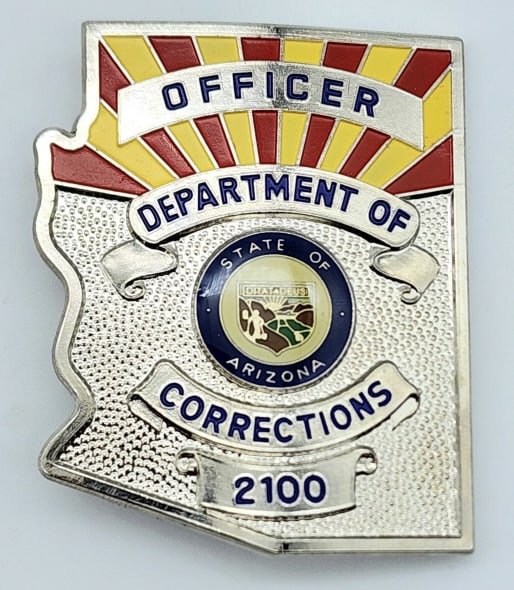 国内外の人気が集結 Repro. Arizona Badge Officer Corrections Of Dept. 警察グッズ