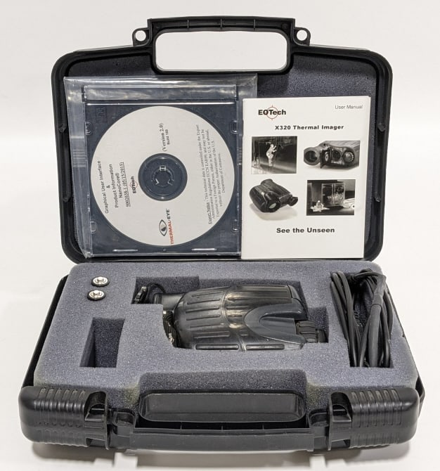 EOTech X320 Handheld Thermal Imager: The Model X320 delivers advanced thermal imaging technology. It?s ideal for hunting, surveillance, reconnaissance and first response. The X320 offers greater scene detail with 320 x 240 resolution and