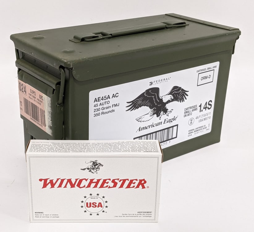 200 Rnds of Winchester 7.62mm 147Gr. FMJ: 200 Rnds of Winchester 7.62mm 147Gr. FMJ w/ Metal Ammo Can. Comes in 20 round boxes
