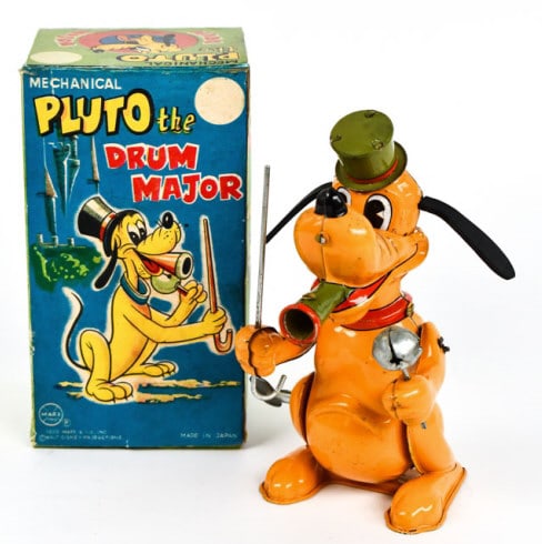 Marx Tin Litho Windup Pluto The Drum Major w/ Box (1 of 10)