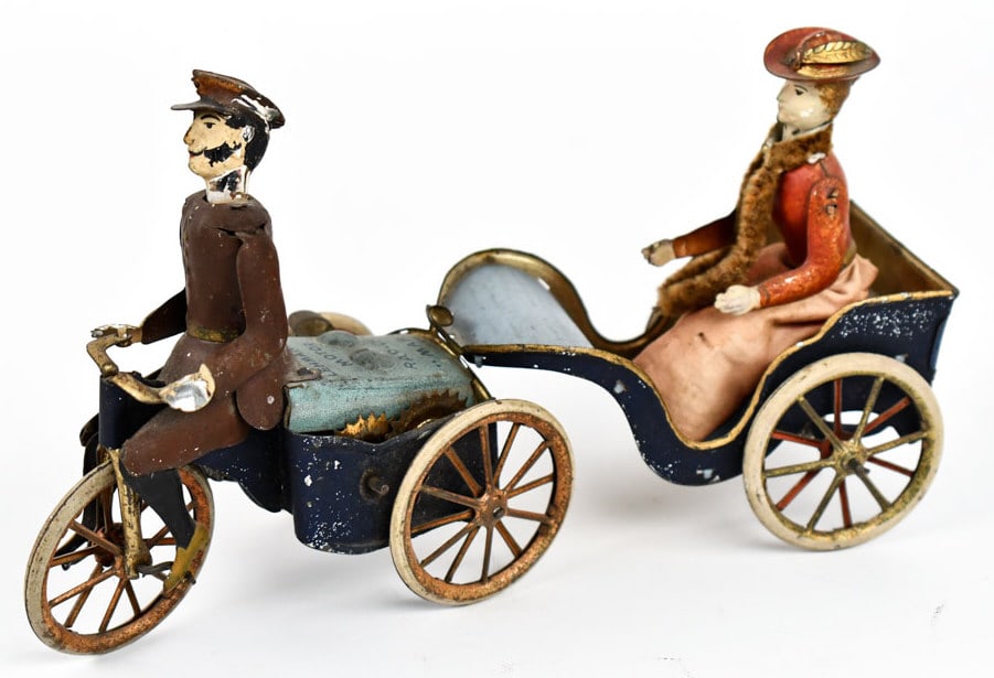 Lehmann Tin Windup Rad Cycle w/ Anxious Bride (1 of 9)