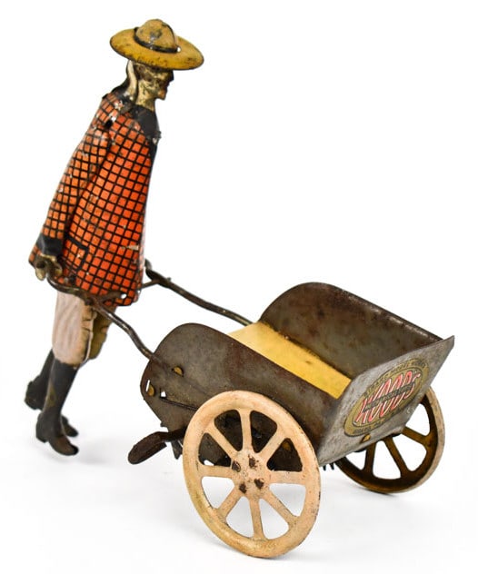 Girard Tin Windup Farmer Boy Walking Toy (1 of 9)