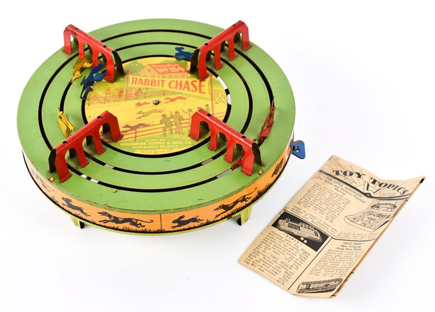 Wolverine Tin Windup Rabbit Chase Game No. 150 (1 of 8)