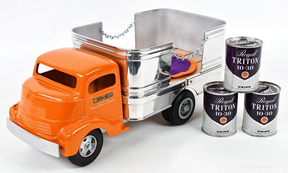 Restored Smith Miller Oil Barrel Delivery Truck (1 of 9)