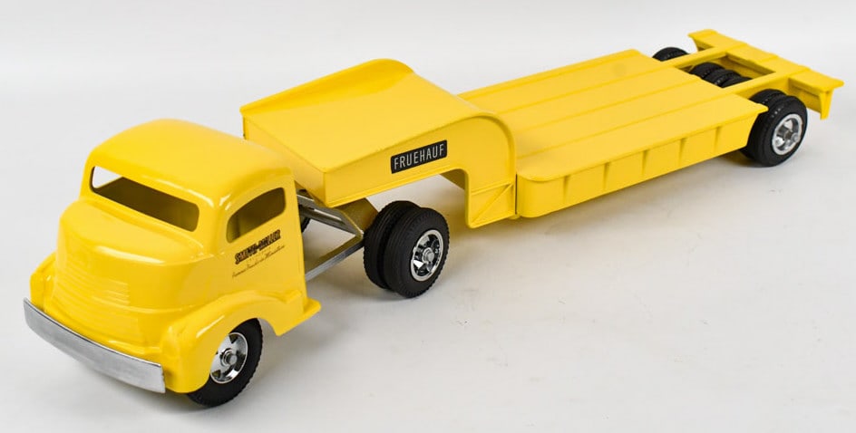 Custom Smith Miller GMC Truck w/ Lowboy Trailer (1 of 6)