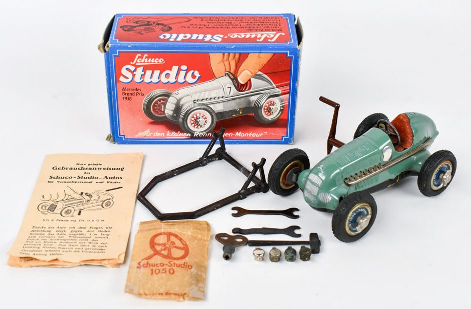 Schuco Studio 1050 Mercedes Grand Prix 1936 w/ Box (1 of 12)