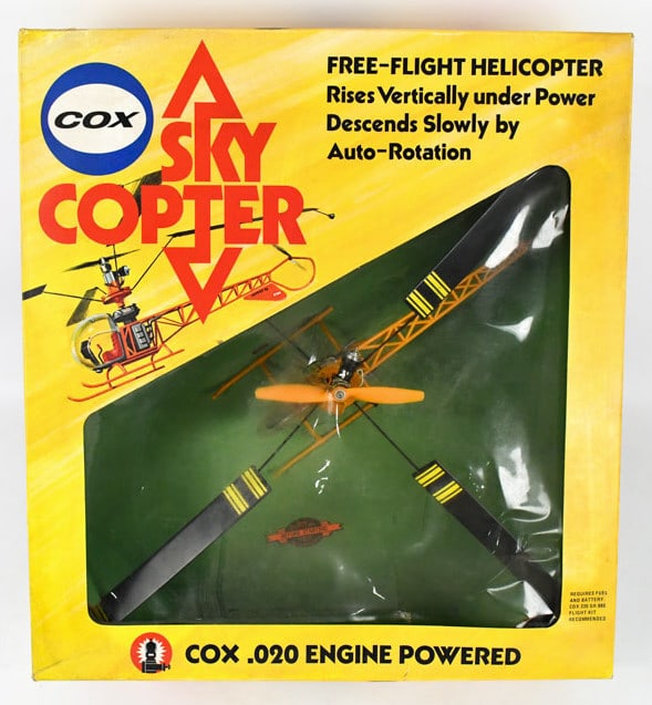 Cox Sky Copter .020 Gas Powered Helicopter (1 of 11)