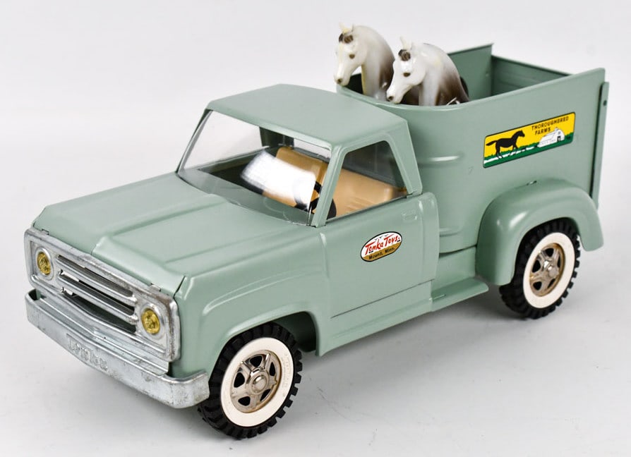 Custom Tonka Thoroughbred Farms Horse Pickup Truck (1 of 7)