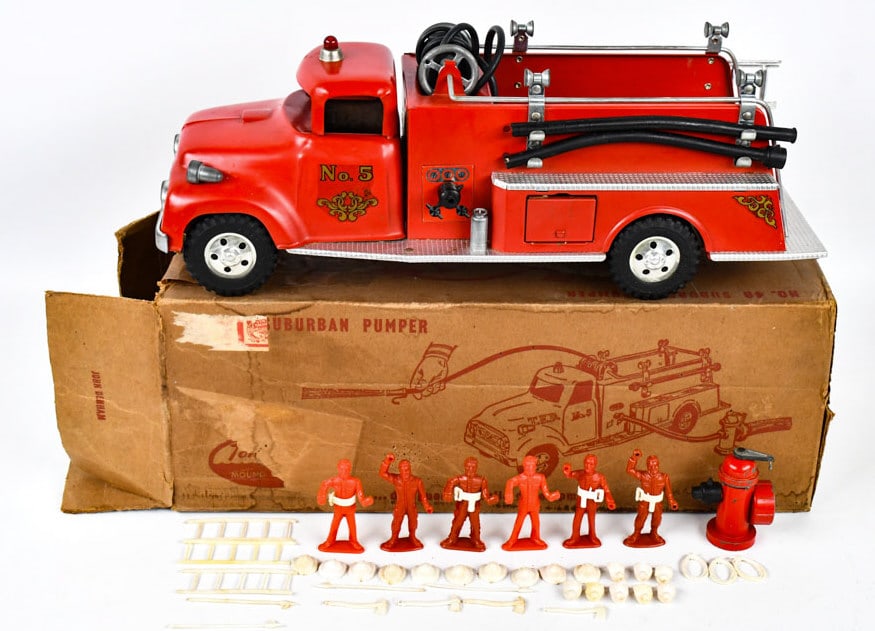 Original Tonka No. 46 Suburban Pumper Truck w/ Box (1 of 14)