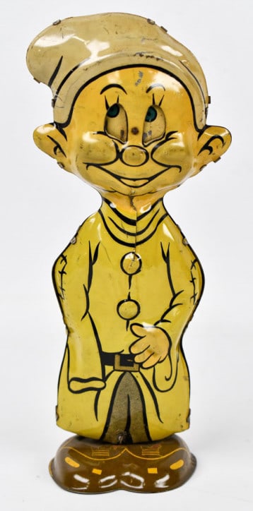 Louis Marx Tin Litho Windup Dopey Walker (1 of 8)