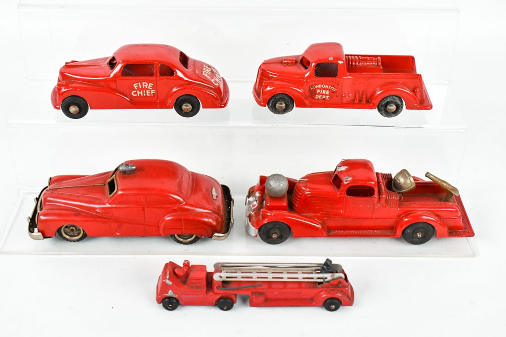 Hubley, Gama, & Londontoy Fire Auto / Vehicles (1 of 8)
