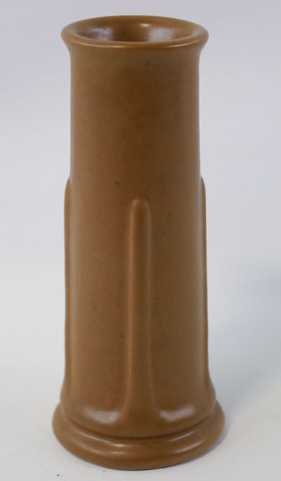 Teco Gates Arts & Crafts Matte Brown Vase #404 (1 of 9)