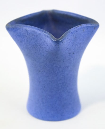 Hywood By Niloak Matte Blue Pottery Vase (1 of 6)