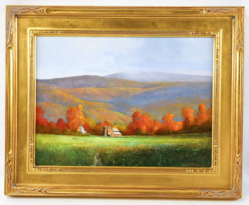 Gerald L. Lubeck  "Late Autumn Day" Oil On Board (1 of 9)