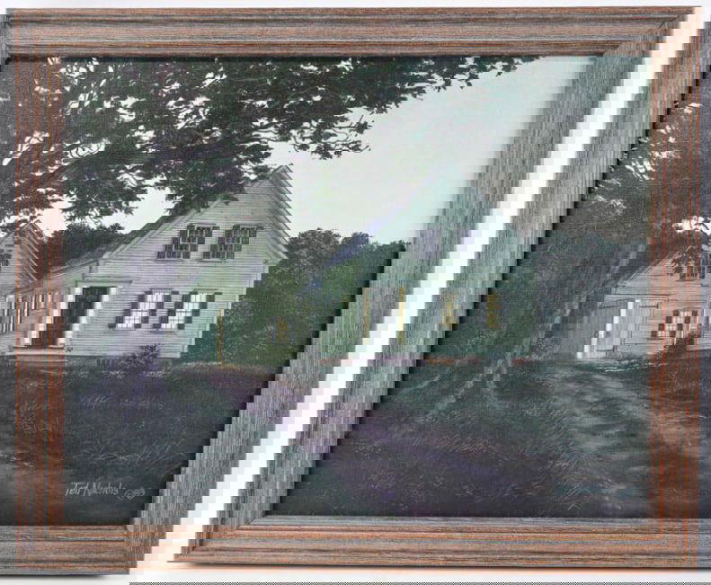 Ted Nichols "Summer Evening" Oil On Canvas (1 of 10)