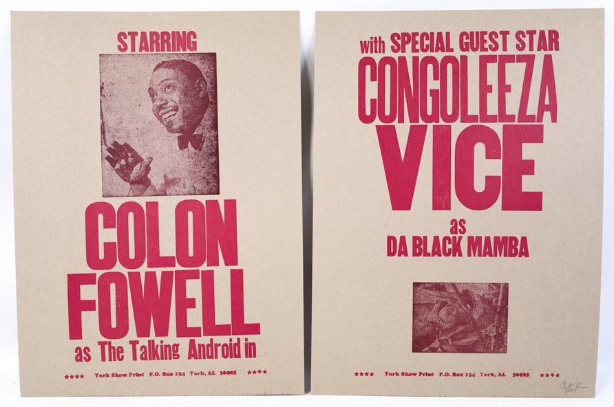 Pair Of Carl Pope Signed York Show Prints (1 of 5)