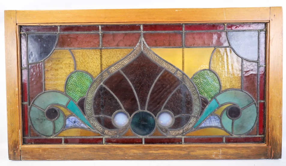 Victorian Stained Glass Window Panel (1 of 10)