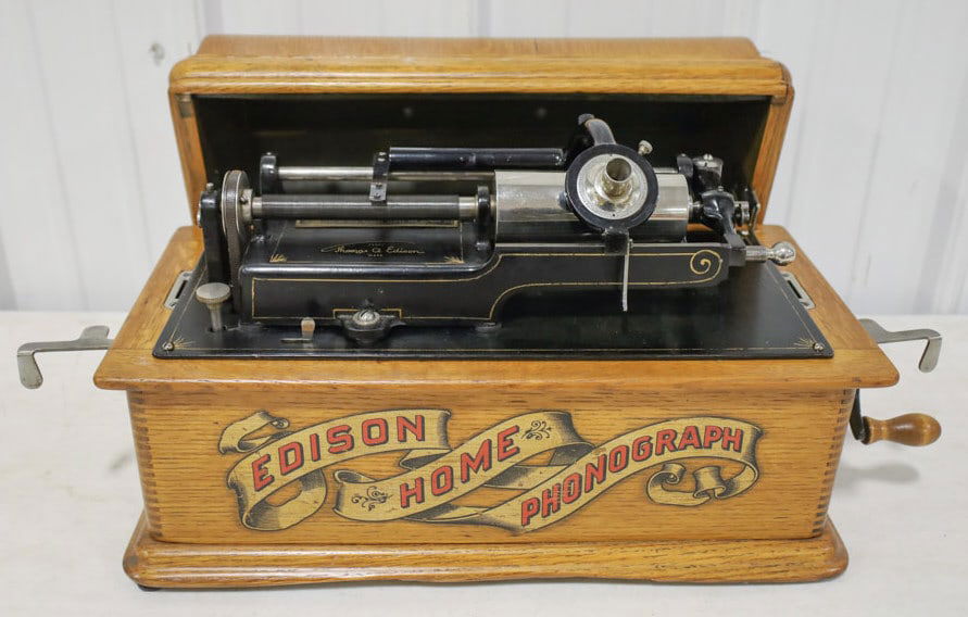 Edison Home Cylinder Phonograph (1 of 8)