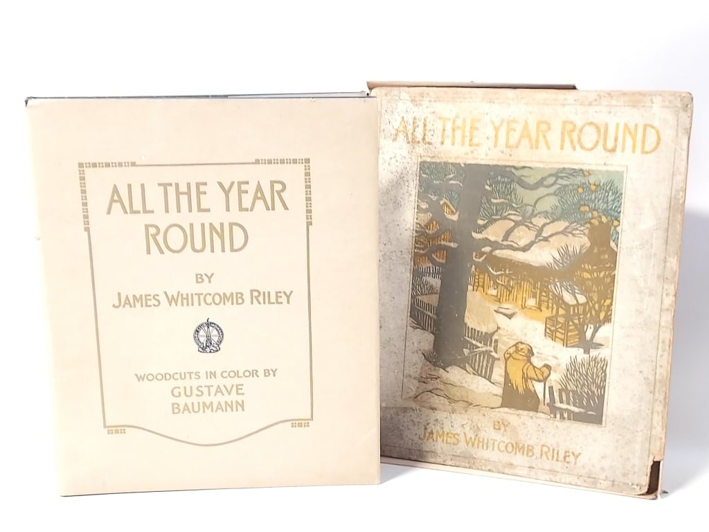 All The Year Round Book By James Whitcomb Riley (1 of 9)