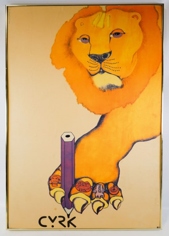 Mid Century Cyrk Zukowska Polish Circus Poster (1 of 14)