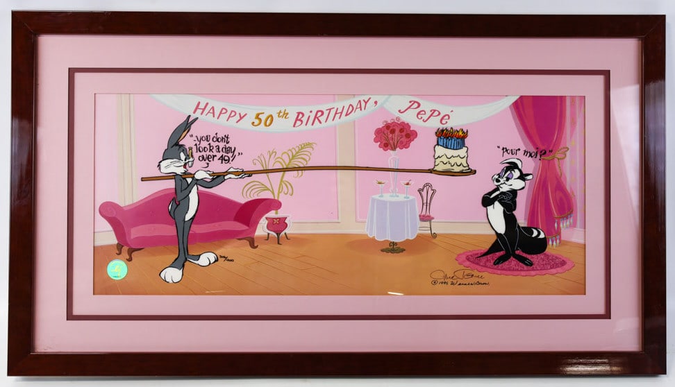 Chuck Jones "Pepe 50th" Looney Tunes L.E. Cel (1 of 11)