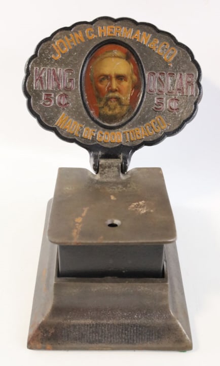 King Oscar Countertop Advertising Cigar Cutter (1 of 7)