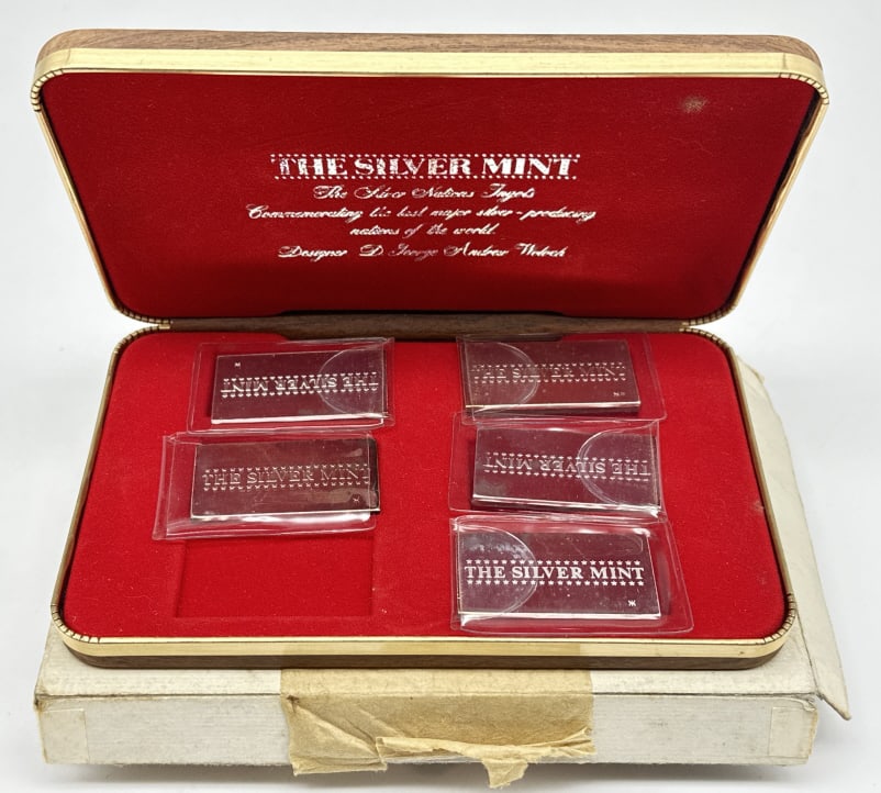 Canada The Silver Mint Pure Silver .999 Fine Bars (1 of 4)