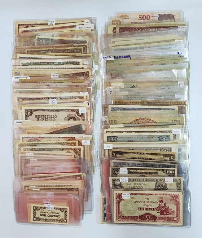 Various Foreign Paper Currency (1 of 3)