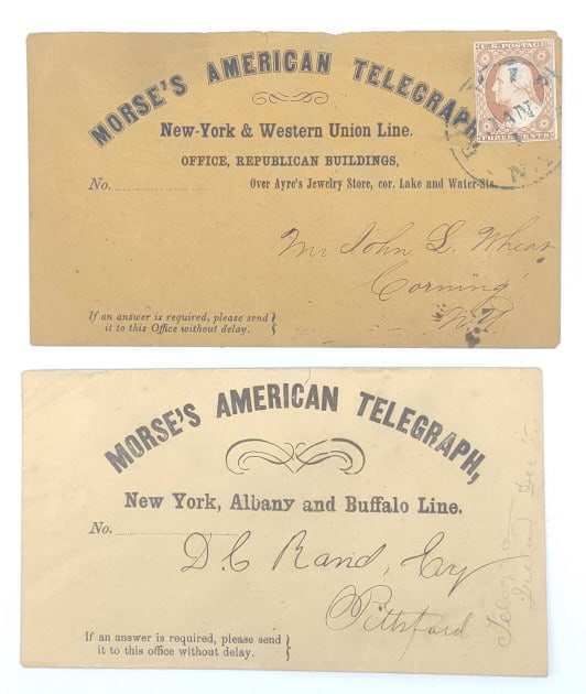 1855 and 1865 Morse American Telegraphs (1 of 2)