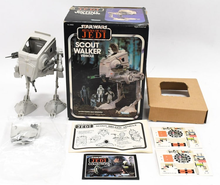 NOS Kenner Star Wars Scout Walker Vehicle In Box (1 of 16)