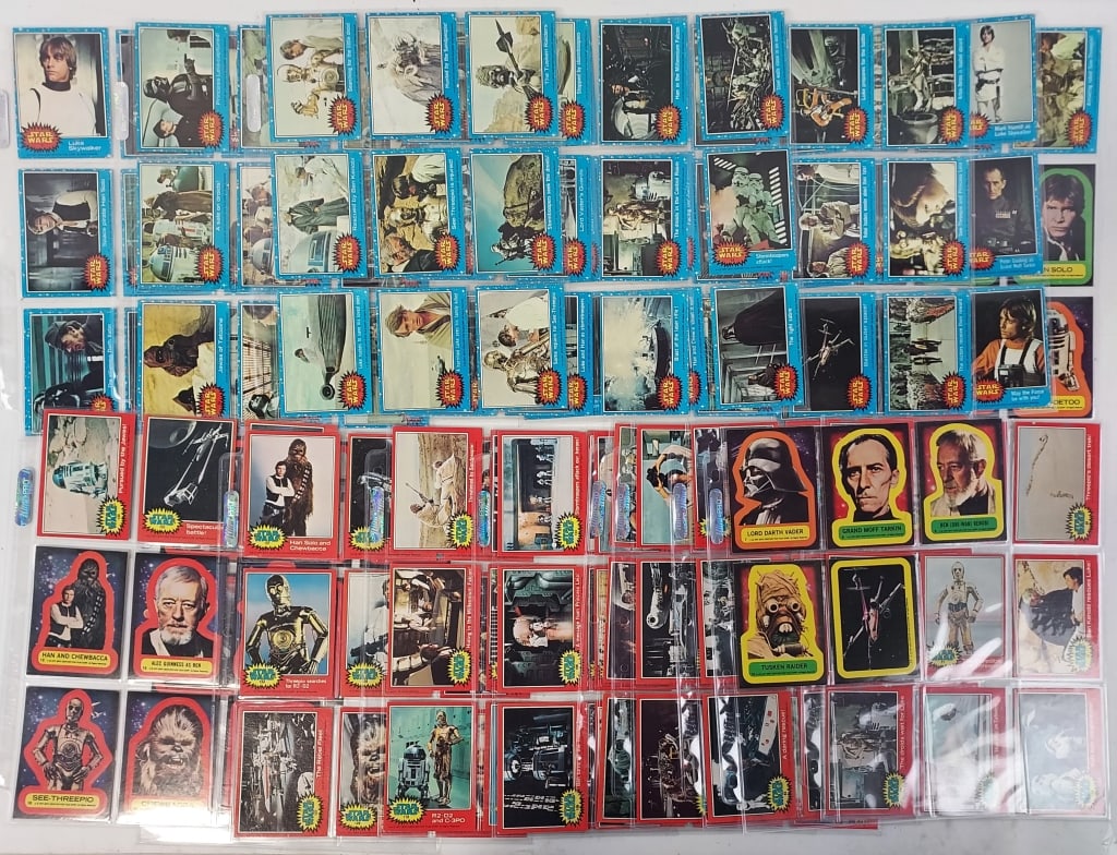 1977 Topps Star Wars Blue & Red Card Set 1-132 (1 of 20)