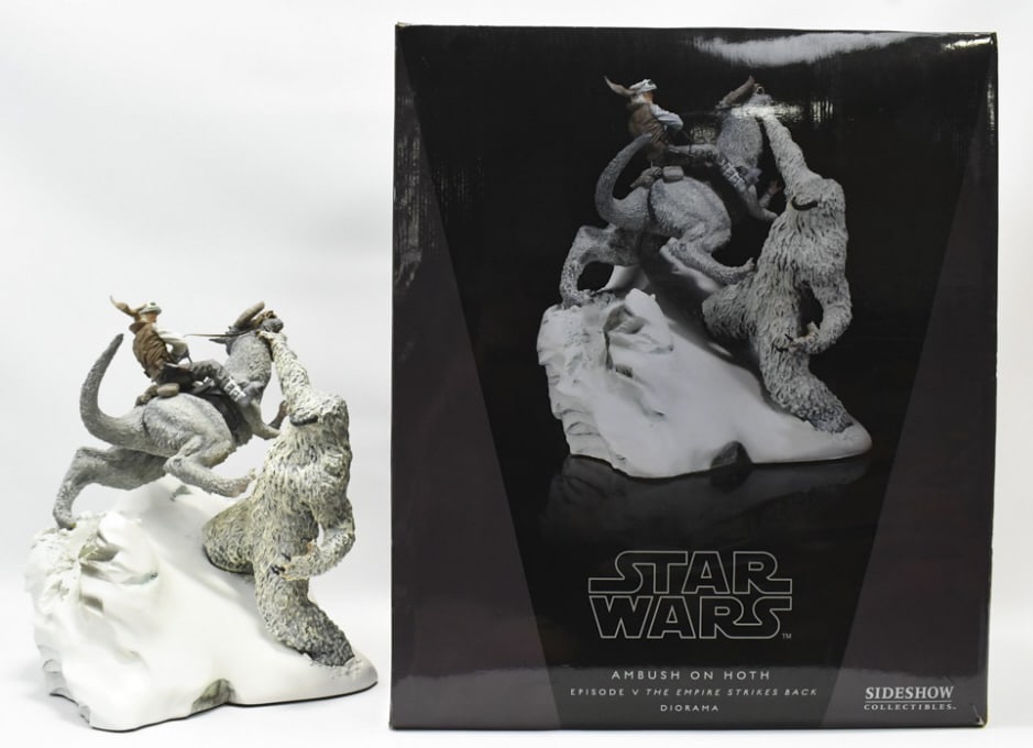 Star Wars Sideshow Ambush On Hoth Diorama w/ Box (1 of 20)