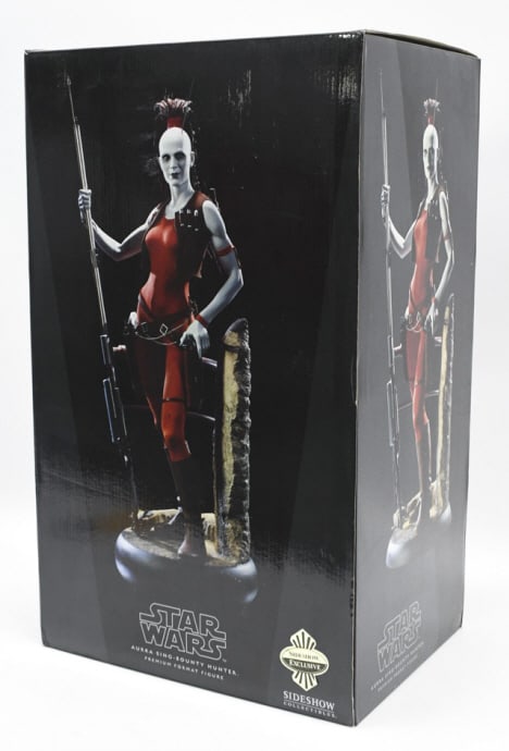Star Wars Sideshow Aurra Sing Bounty Hunter Statue (1 of 13)