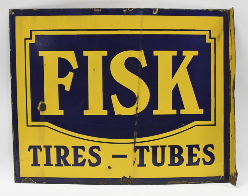 Vintage DSP Fisk Tires Flange Sign (1 of 8)