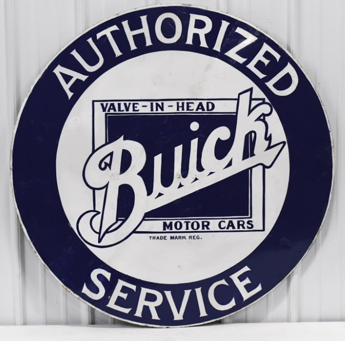 Vintage SSP Buick Authorized Service Dealer Sign (1 of 13)