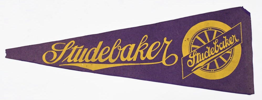 Early Studebaker Dealer Promotional Felt Pennant (1 of 7)
