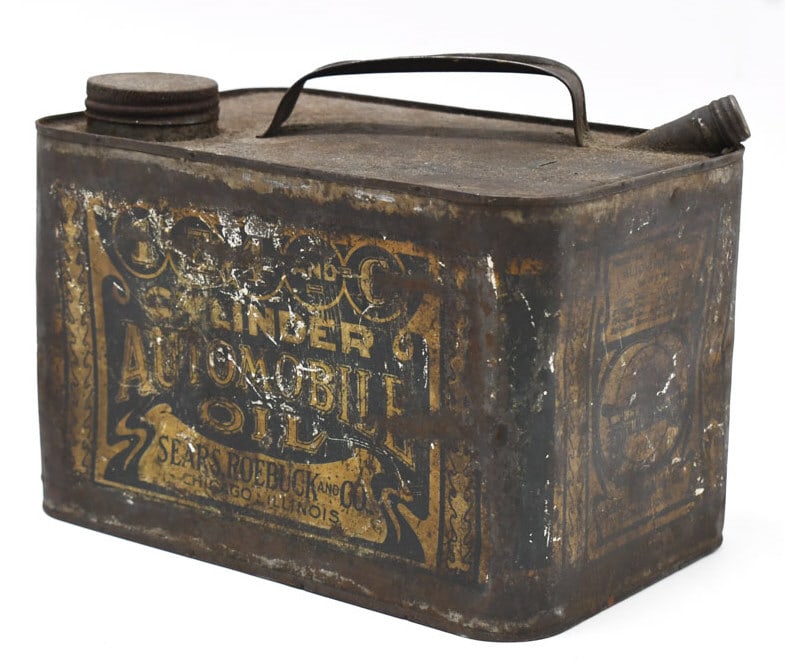 Early Sears & Roebuck 1-2-4-6 One Gallon Oil Can (1 of 8)