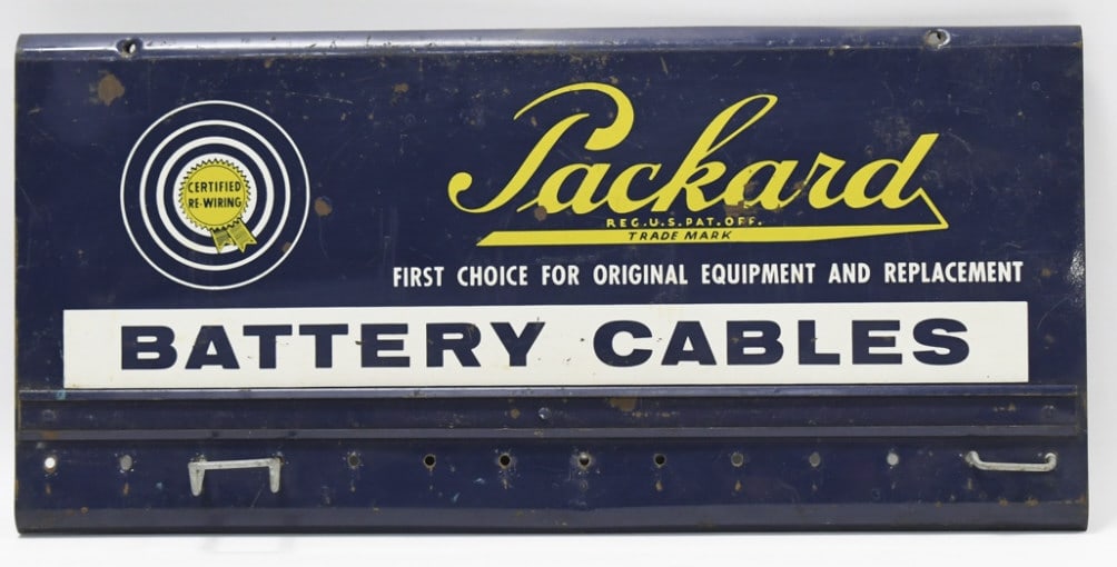 Vintage Packard Battery Cables Store Display Rack (1 of 6)