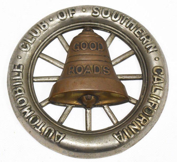 Early Southern California Automobile Club Badge (1 of 4)