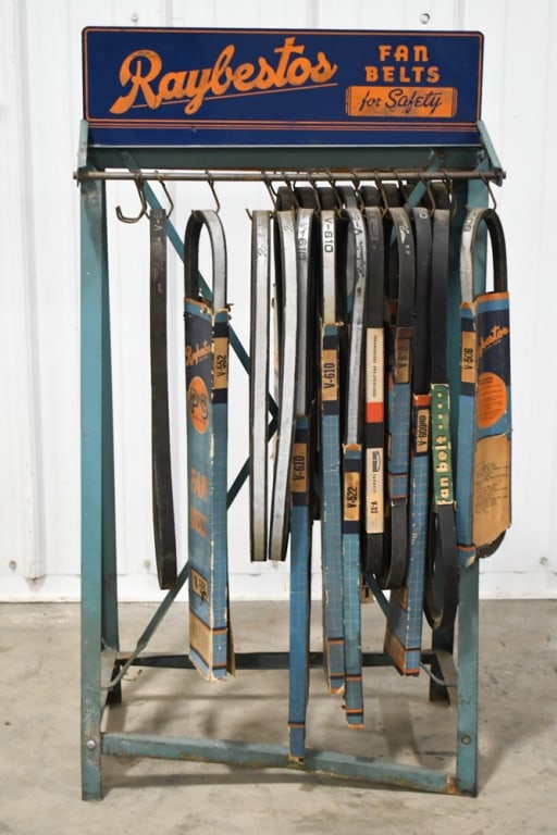 Vintage Raybestos Fan Belts Store Display Rack (1 of 6)