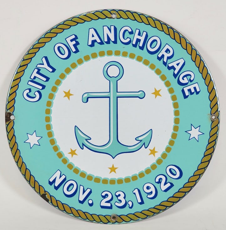 SSP City of Anchorage Truck Sign 12in (1 of 9)