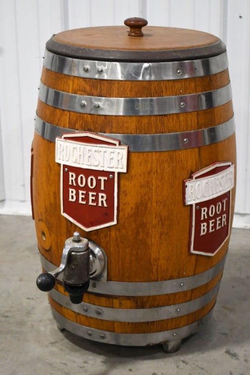 Vintage Rochester Root Beer Barrel Dispenser (1 of 9)